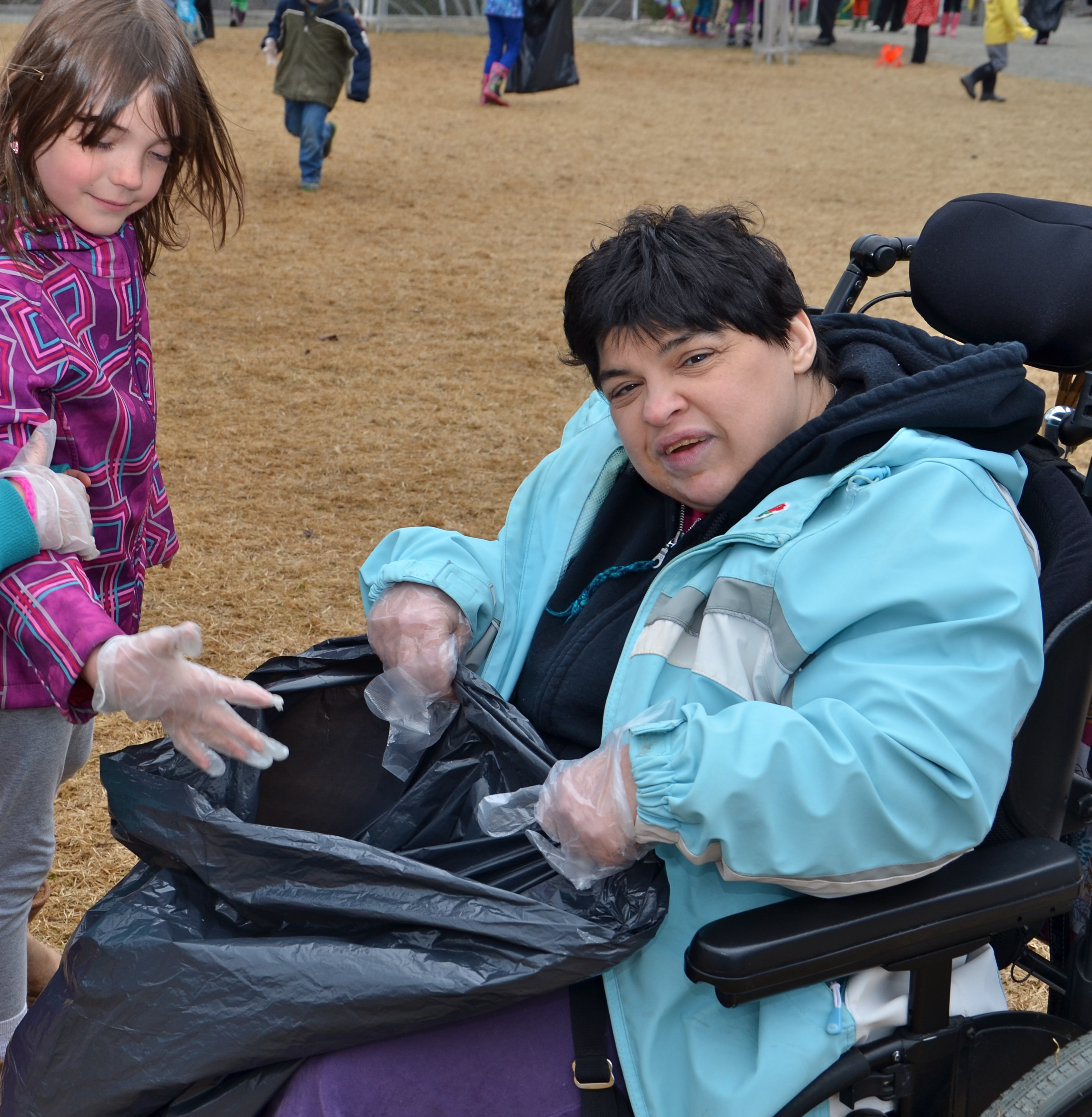 Alexander Public School and L’Arche Sudbury connect for clean up