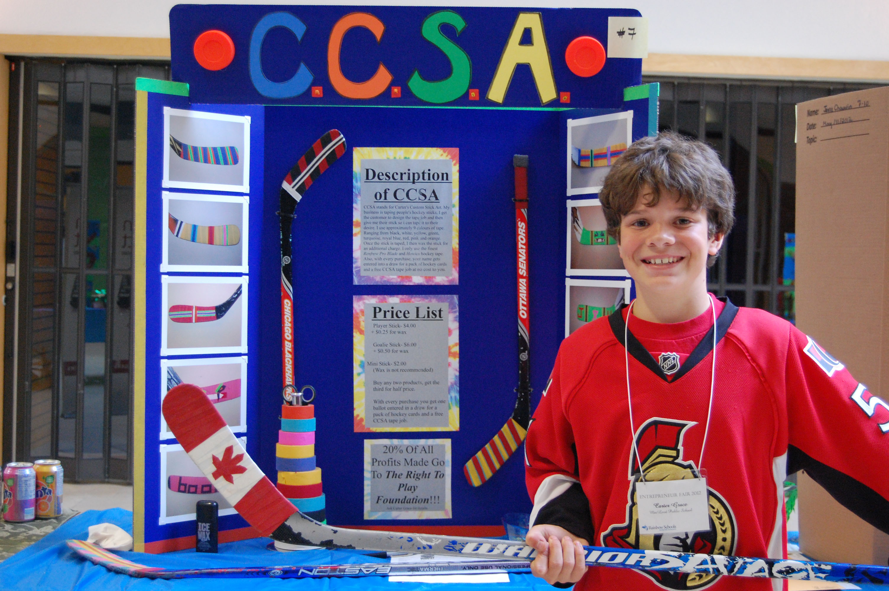 Young entrepreneurs from Rainbow Schools showcase innovative businesses