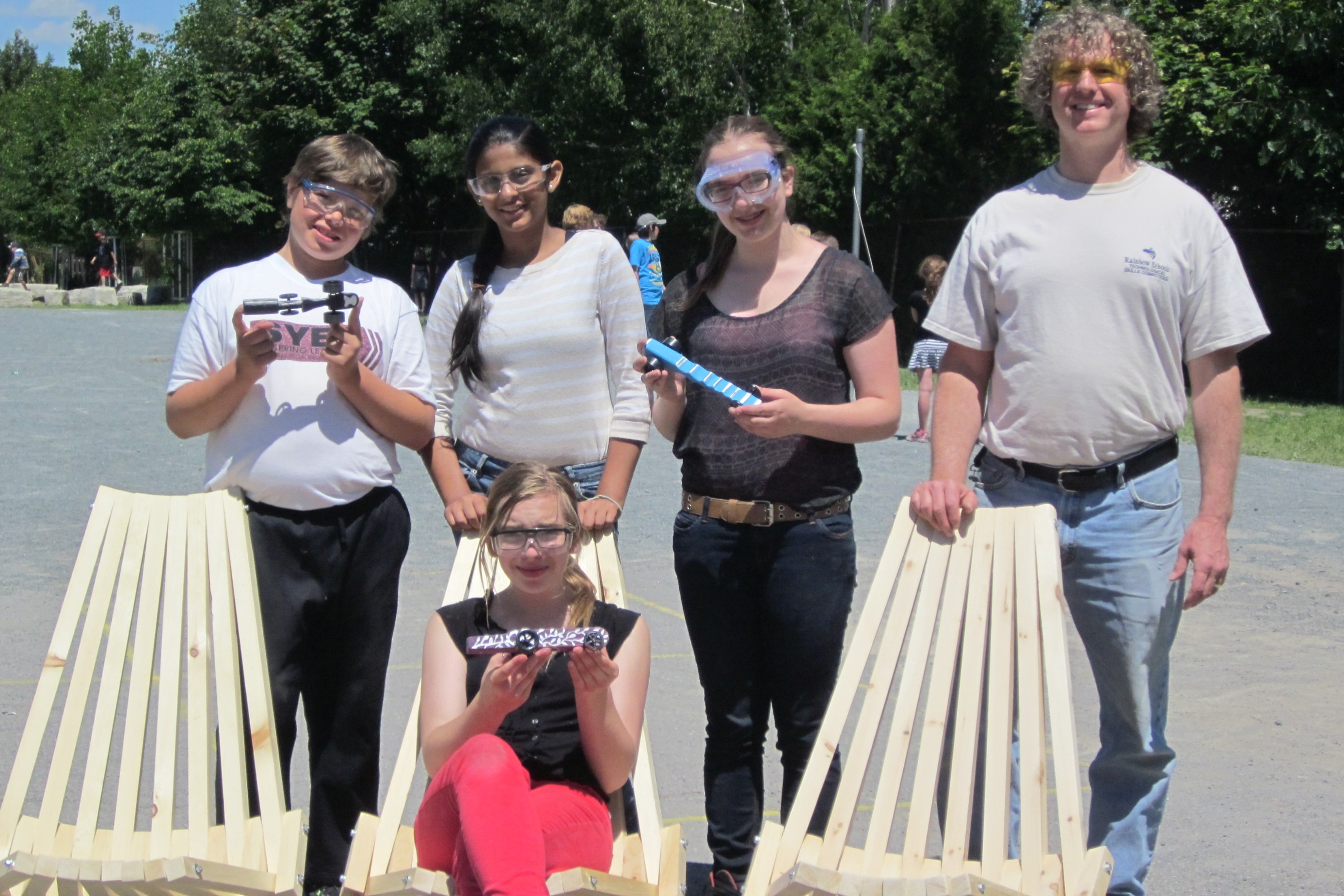 dragsters and deck chairs