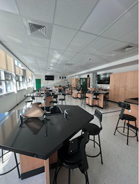 new science lab at lockerby
