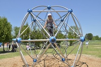new playground at valley view public school