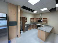 new kitchen at westmount avenue public school