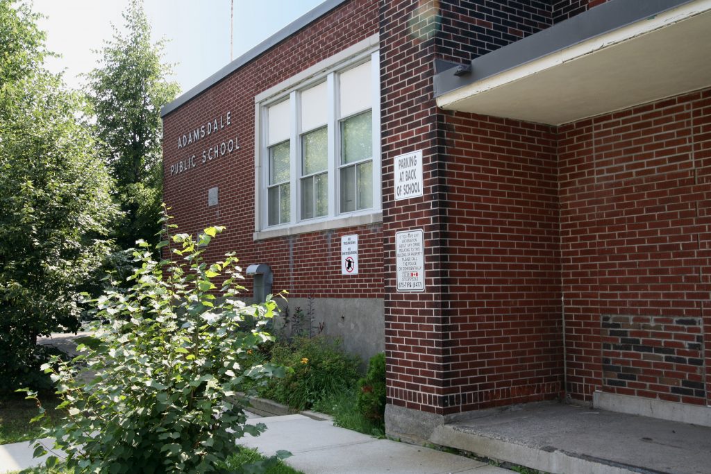 A photo of Adamsdale Public School