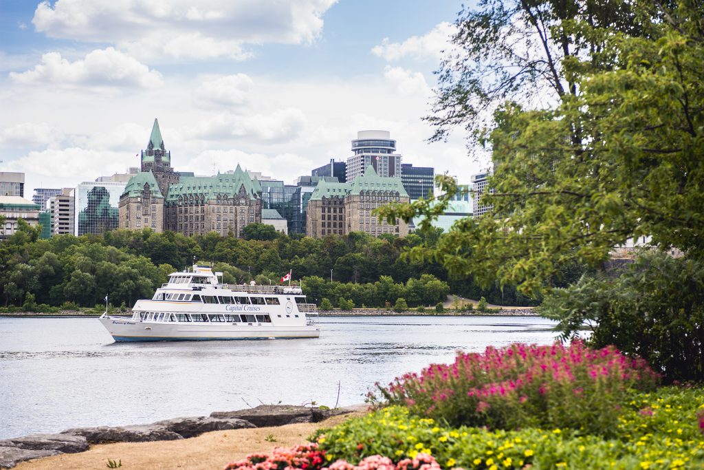 An image of Ottawa's parliament hill