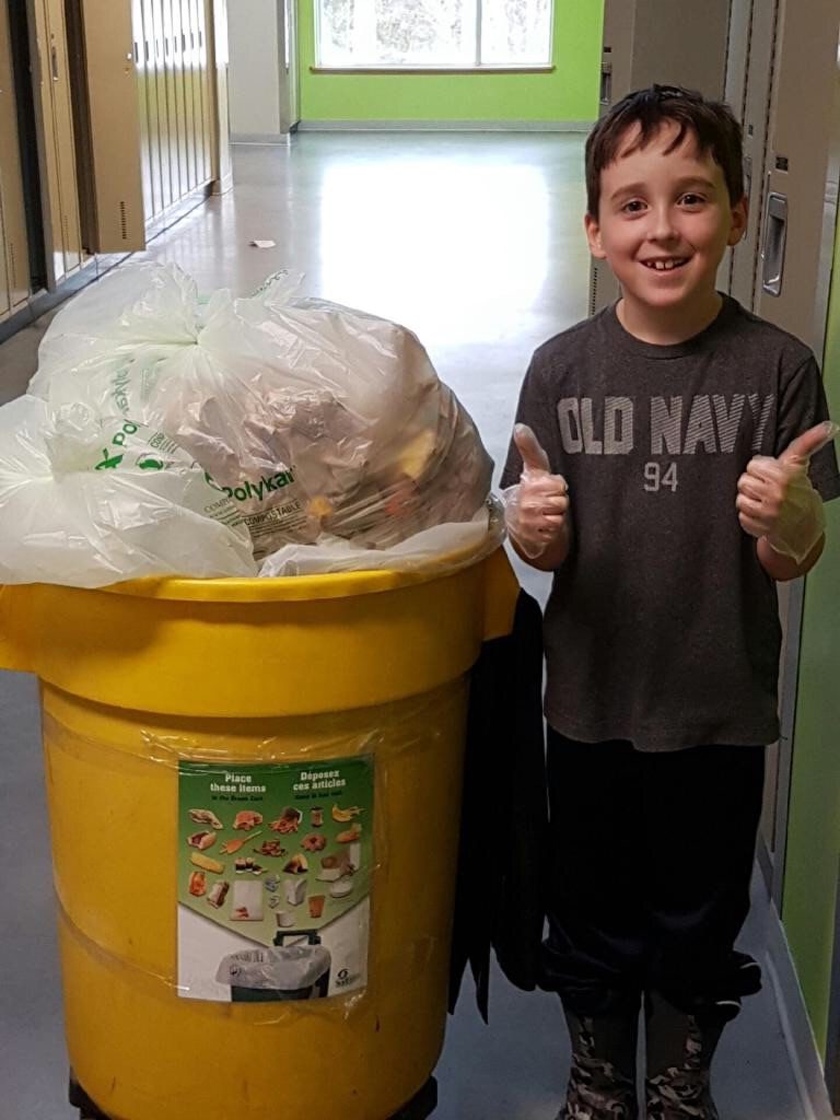 Walden Public School launches new composting program Rainbow District