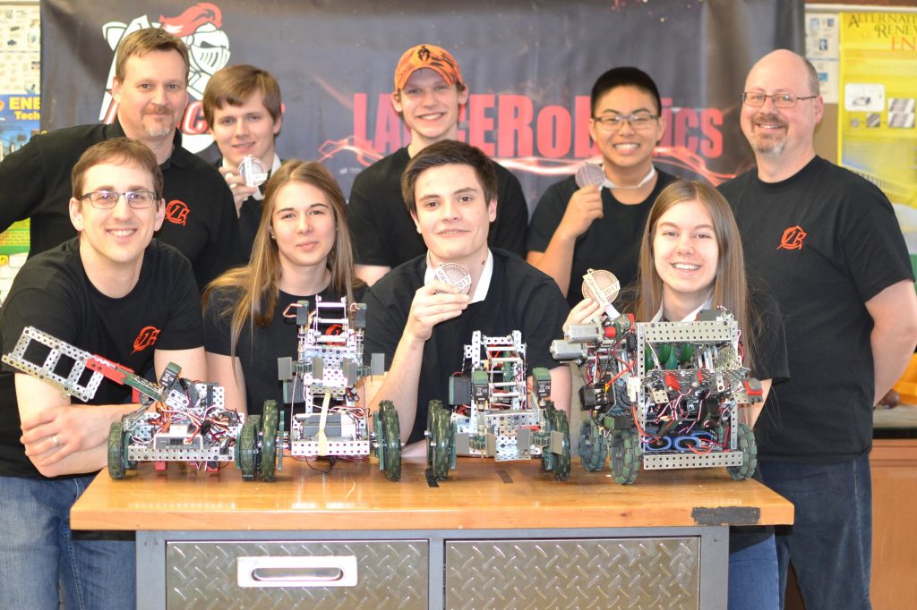 AN image of Lasalle Lancer Robotics team