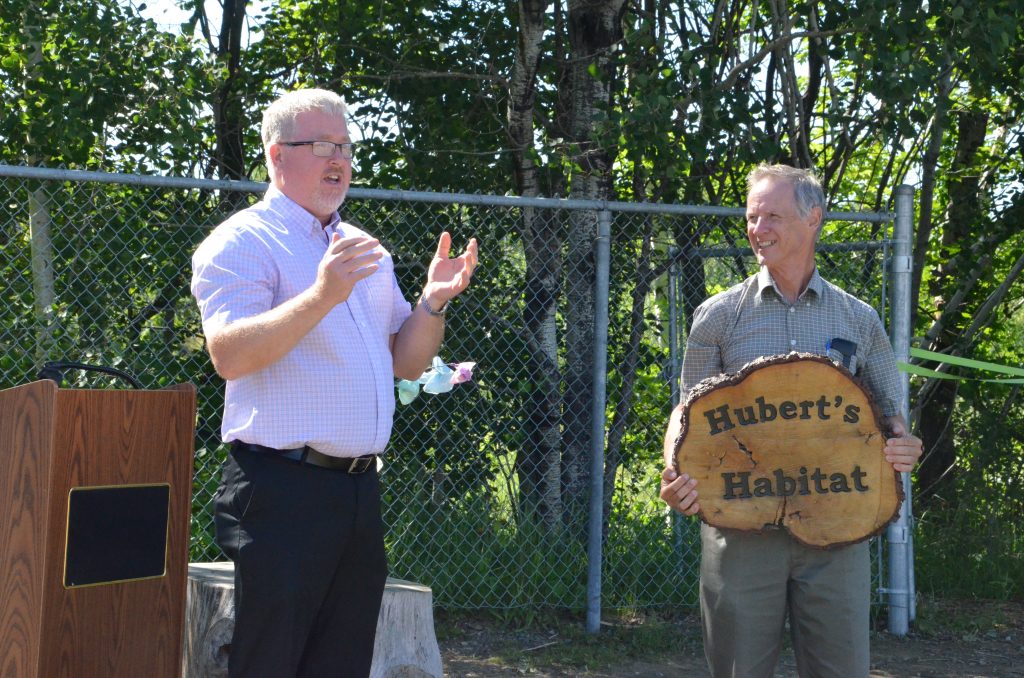 Image from Hubert's Habitat opening