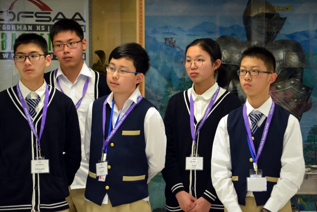students at lo-ellen park secondary school