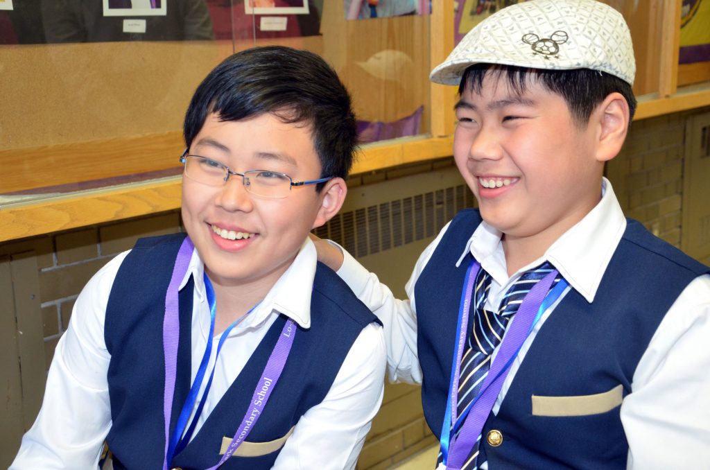 Students at Lo-Ellen Park