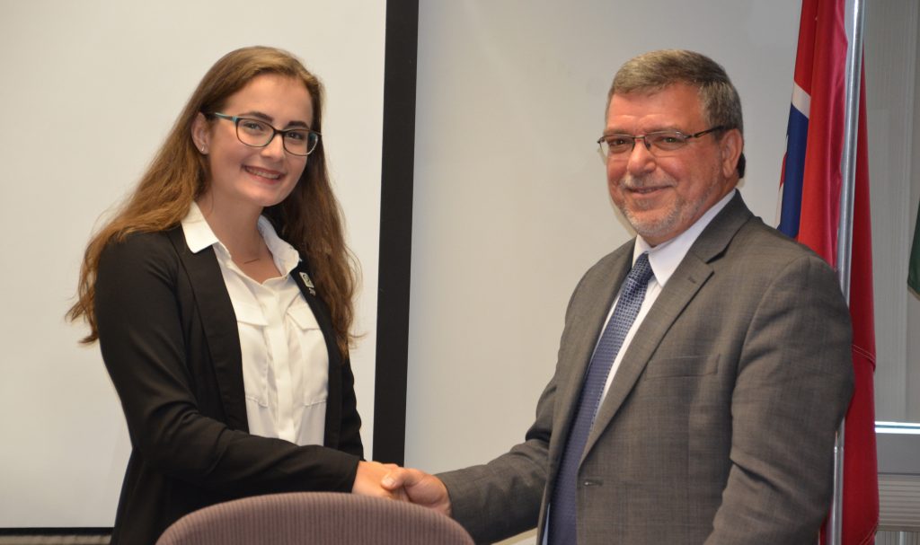 image of new student trustee