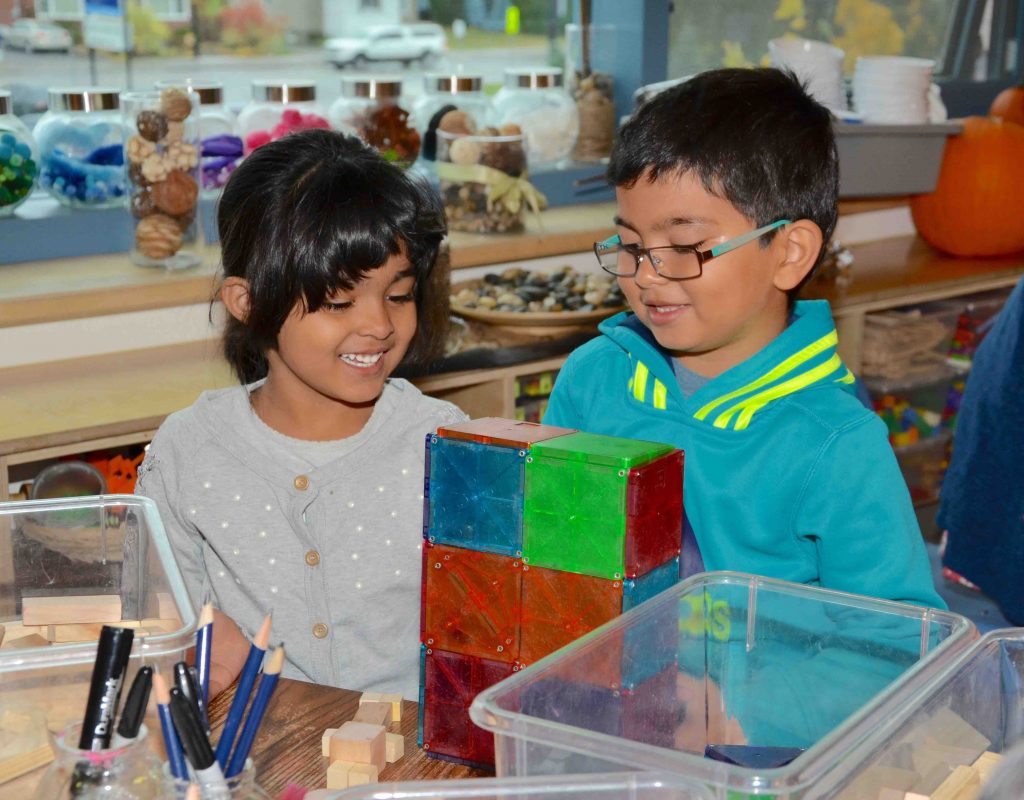 Two Rainbow Schools students