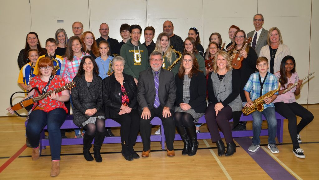 Students with instruments