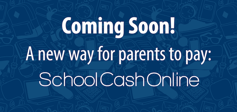 Coming soon School Cash Online banner