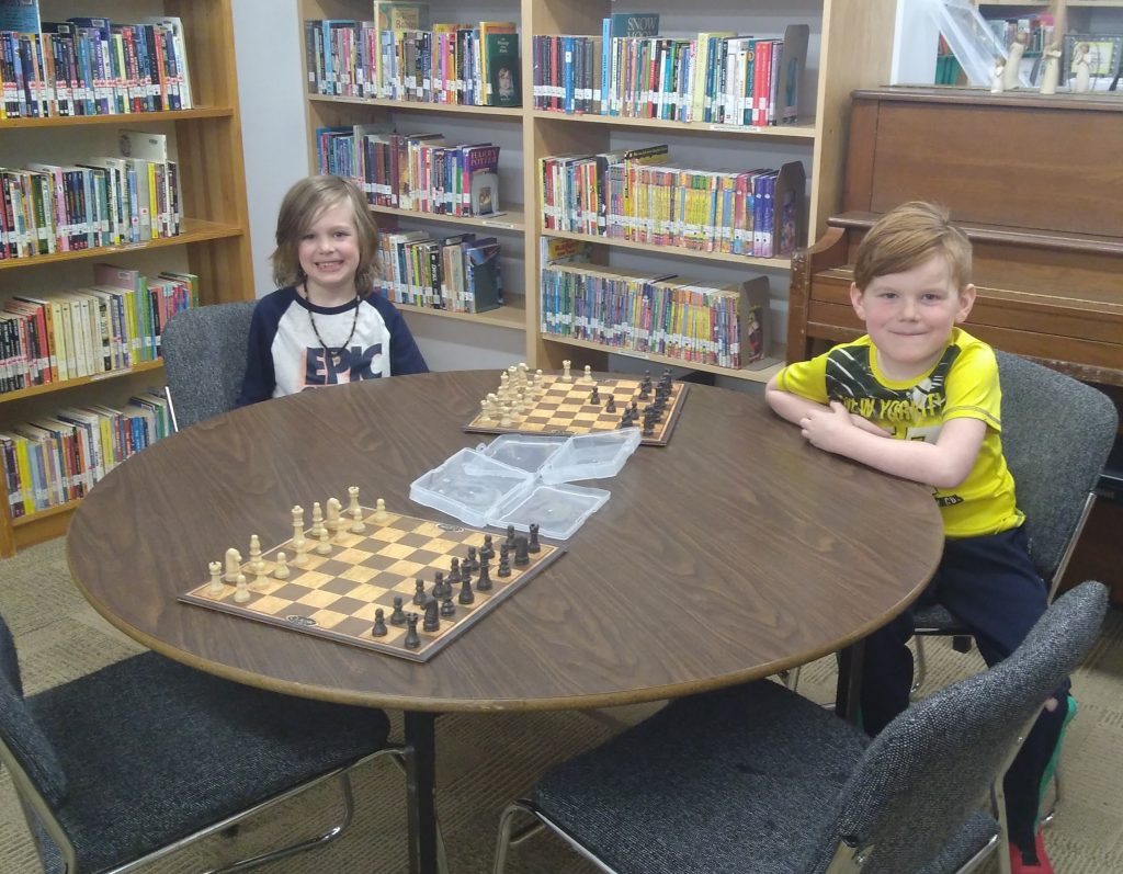 Students chess