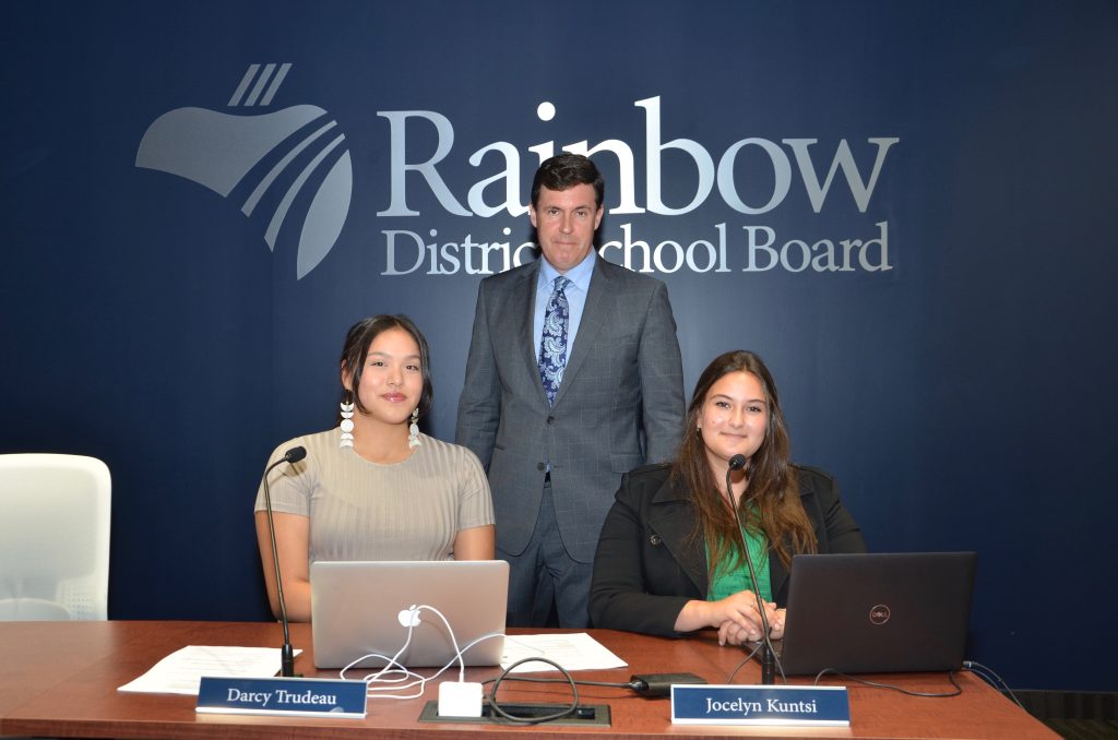 Rainbow District School Board Student Trustees for 20222023