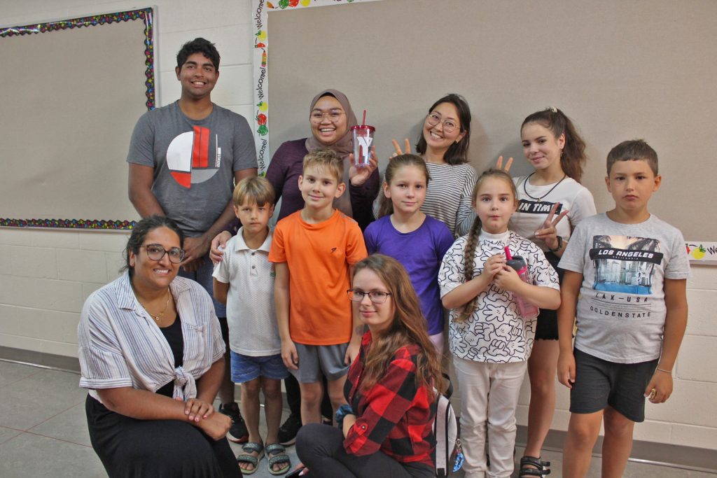 Summer Program supports as they get ready to start school