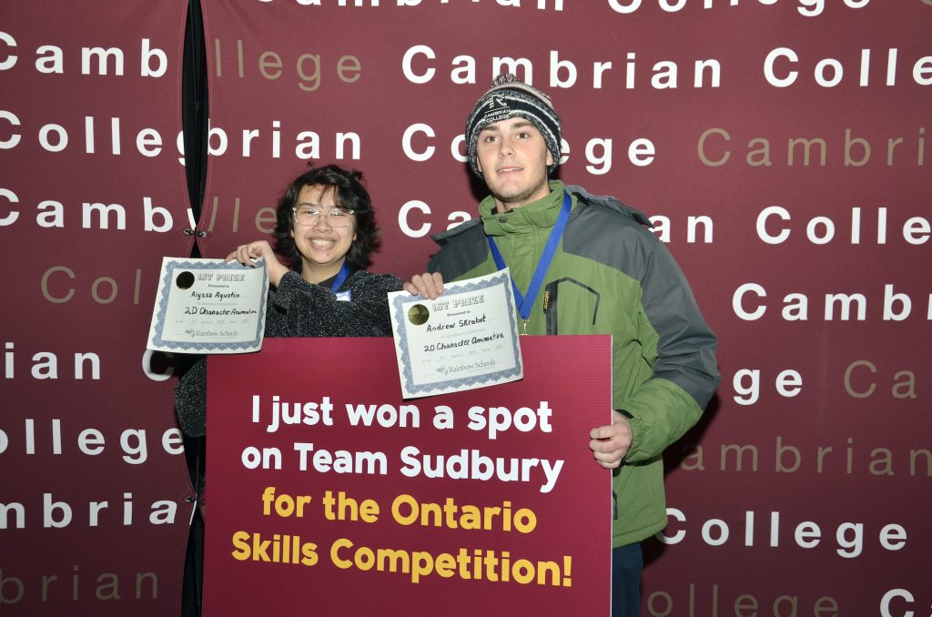 Alyssa Agustin and Andrew Skrobot - Sudbury Secondary School