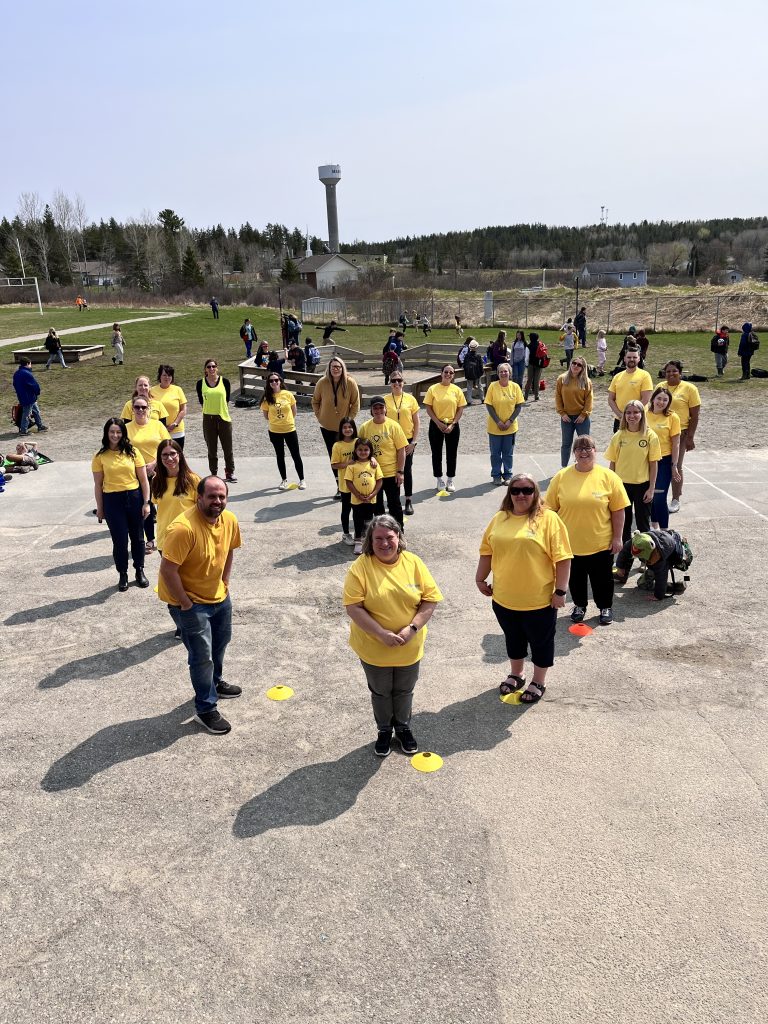 Markstay Public School celebrates spirited student on Wishbone Day