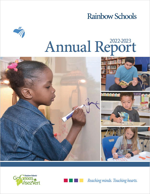 20222023 Annual Report for Rainbow Schools now available online