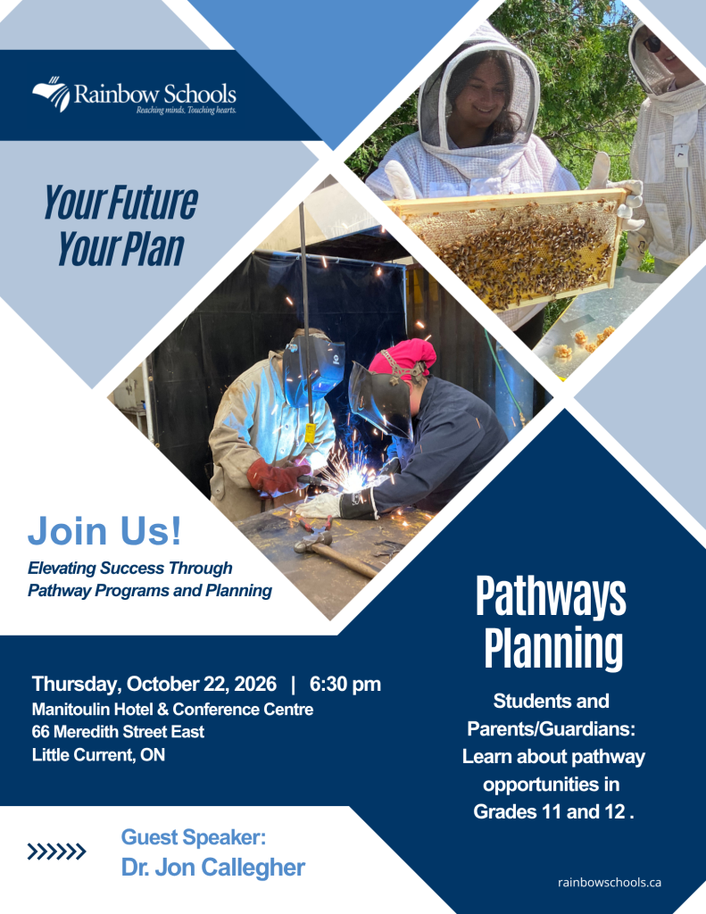 Pathways Planning Thursday, October 22, 2026 | 6:30 pm Manitoulin Hotel & Conference Centre 66 Meredith Street East Little Current, ON Guest Speaker: Dr. Jon Callegher